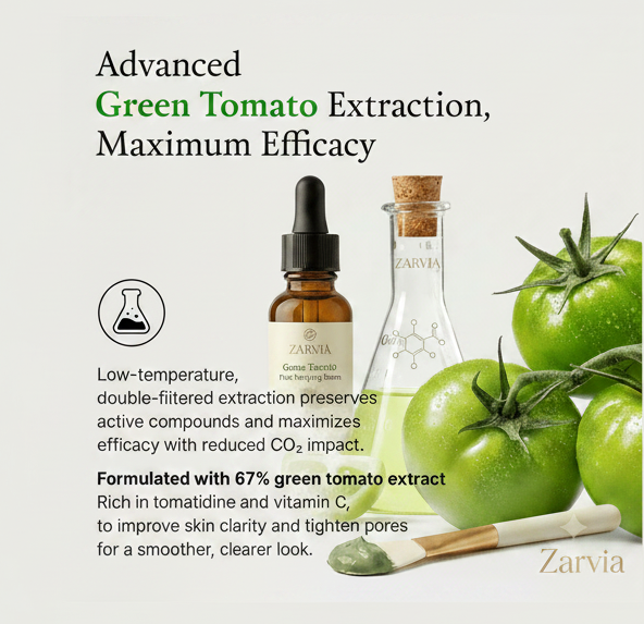 Green Tomato Clay Cleanser + Mask - Zariva